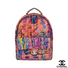 Chanel Graffiti Multicolored Summer 2018 Backpack Chanel Graffiti Multicolored Summer 2018 Backpack